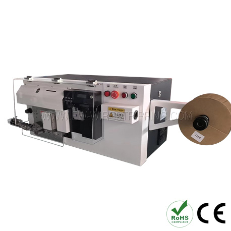 wire stripping tube inserting machine 