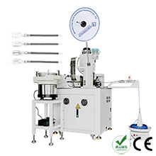 Fully Automatic Single Head Terminal Crimping Sheath Inserting Machine