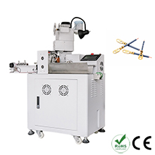 Paralled Twin Wire Stripping Crimping and Tin Soldering Machine