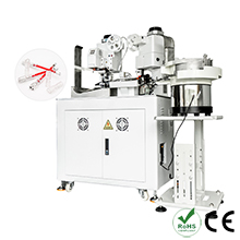 Fully Automatic Double Head Terminal Crimping Sheath Inserting Machine