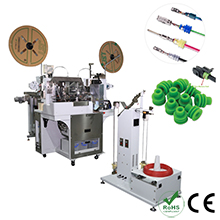 Fully Automatic Double-head Waterproof Plug Crimping Terminal Machine