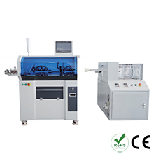  Automatic sheath cable cutting and stripping with winding machine(4-18mm OD)