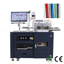 Intelligent software controlled wire strippinng machine with laser marking(0.5-16mm2)