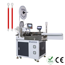 EW-8230 Fully Automatic Double Side Tinning with Crimping Machine