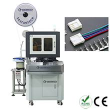 Multi-core Cable stripping crimping and housing inserting machine