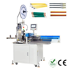 Fully Automatic Double Side Tinning with Crimping Machine