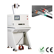 Tube marking and ferrule stripping crimping machine 