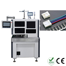 Multi-core crimping and housing machine