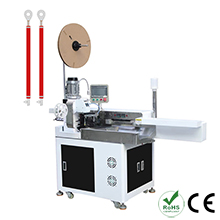 EW-8230 Fully Automatic Double Side Tinning with Crimping Machine