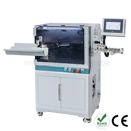 Multi-conductor Cable Cutting & Stripping Machine with Menical Claw(0 - 18 mm) (0.75 - 30 mm2)