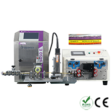 Wire cut strip machine with Ink-jet printer