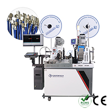 EW-22B+ Fully Automatic Double-end Terminal Machine With Crimp Force Monitor and CCD 