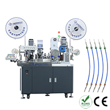 Automatic Double-end Terminal Crimping & Waterproof Plug Inserting Machine(AWG28-18)