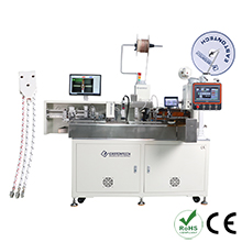 Fully Automatic Hot Blade Double Side Crimping and Single Side Housing Insertion Machine