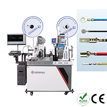 EW-22B+ Fully Automatic Double-end Terminal Machine With Crimp Force Monitor and CCD 