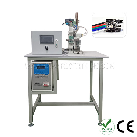 Semi-Automatic Multi Wire Soldering & Welding Machine