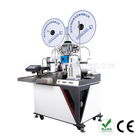 Double-Crimping Automatic Terminal Crimping Machine-Wire Stripping