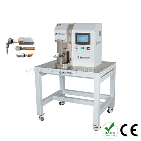 BZW-5C Hexagon shape terminal crimping machine for small cable - Wire  processor